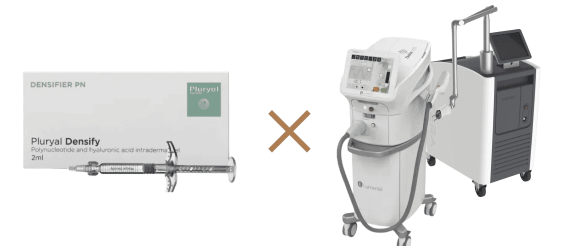 IPLやレーザーとの組み合わせ